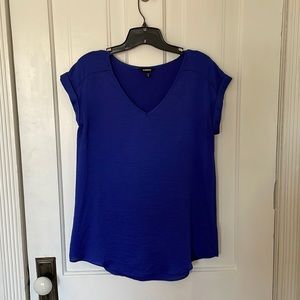 Royal blue Express blouse - medium